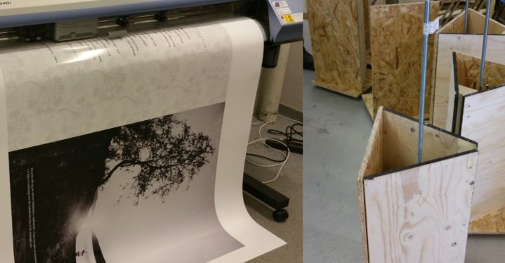 Jubileumsutstilling under produksjon