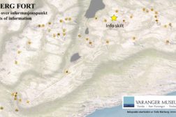 Skilting av Kiberg fort