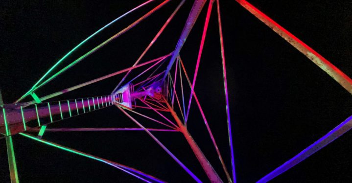 Nye lys på luftskipsmasta! Nye lys på luftskipsmasta!