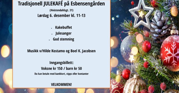 Julekafé i Esbensengården